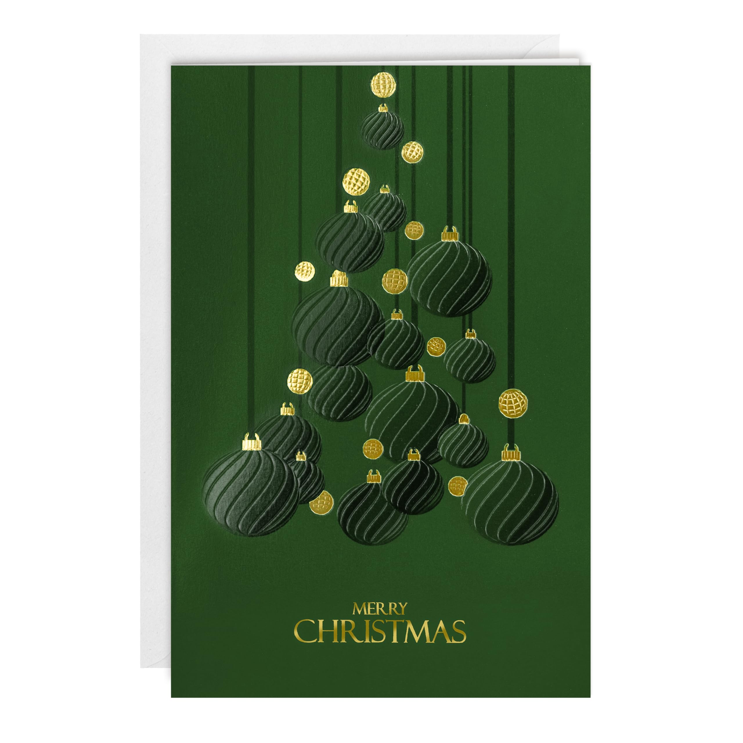 Christmas Cards 48pcs Gold Foil - Dark Green 6.75x4.5-image-ba3f9c85-8da8-47a2-971f-4ef61814ea4c-114657