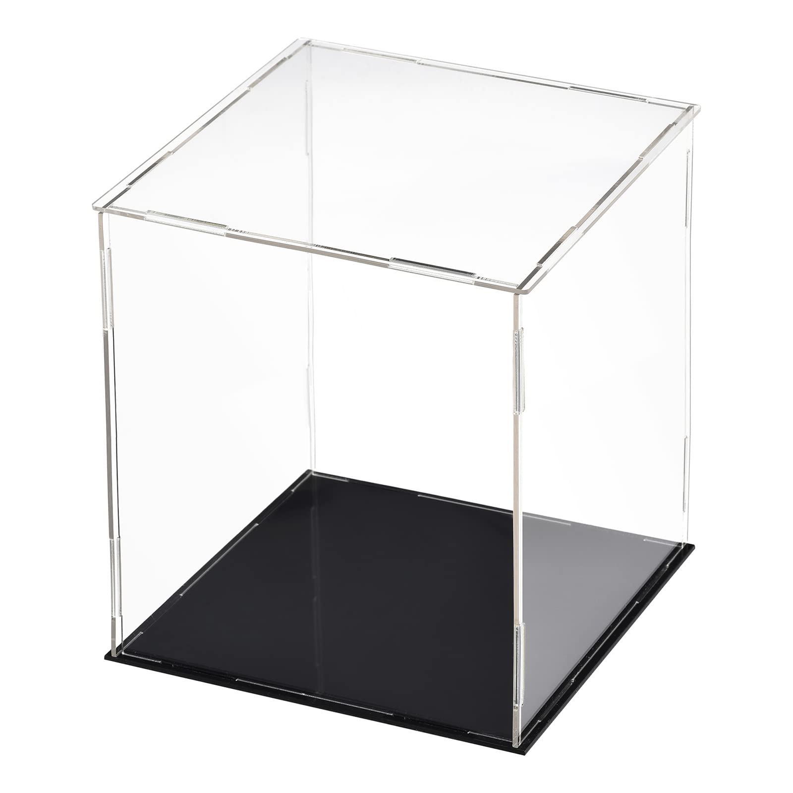 Acrylic Display Case for Collectibles - Black 7.9x7.9x9.8 Inch-image-b1664698-7db6-4def-a4e4-5372ad1806ee-99021