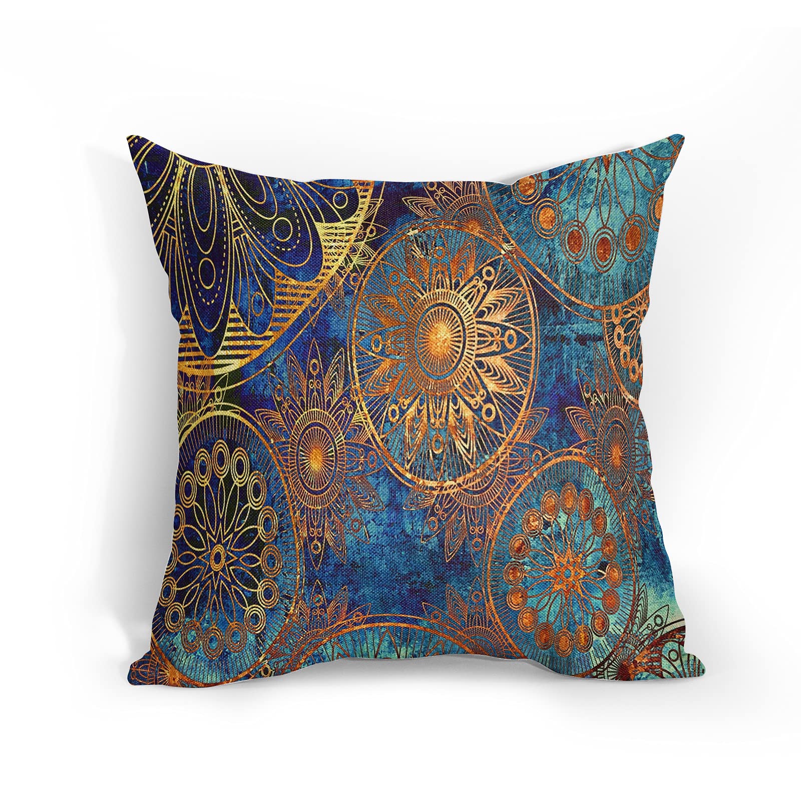 Bohemian Cushion Cover - 18x18 Mandala Style-image-fe9a86d1-69ea-4959-82d2-d172ec4a76d1-89509