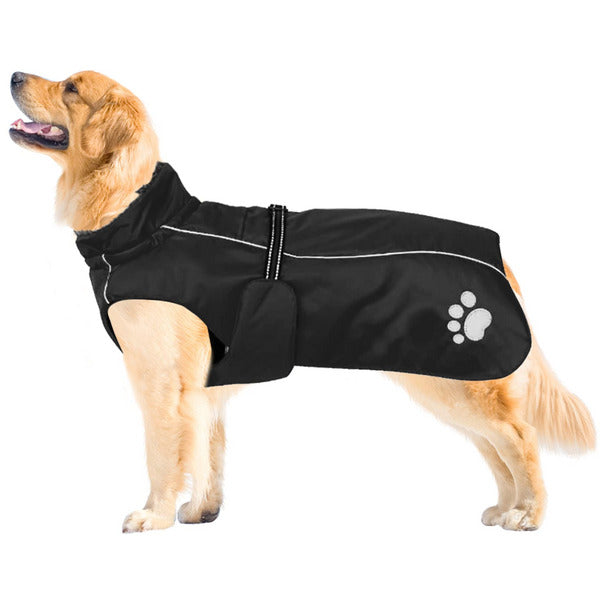 Morezi Dog Coats Waterproof, Dog Winter Coat with Padded Fleece Black-image-c5a82f06-e4be-4d23-ab99-d473c2fc9534-5774