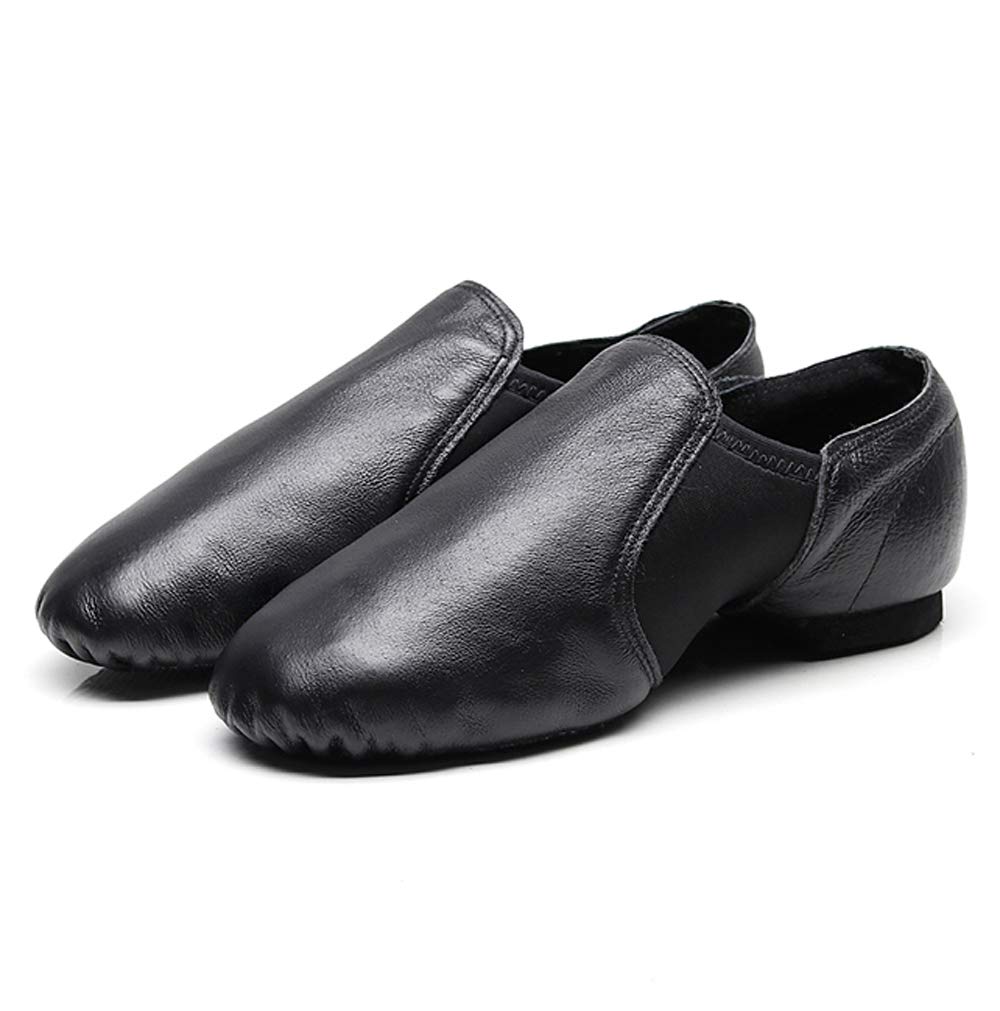 Leather Jazz Dance Shoes - Black UK 6-image-2d92d209-84c6-4cec-9666-3ccac9c07aa4-111162