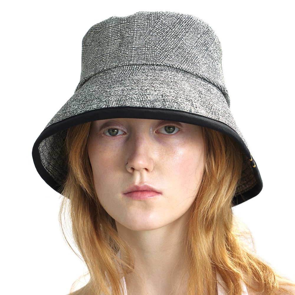 Men's Cotton Bucket Hat - Black One Size-image-39803c8f-f811-4a41-a642-0097ea43252a-111820