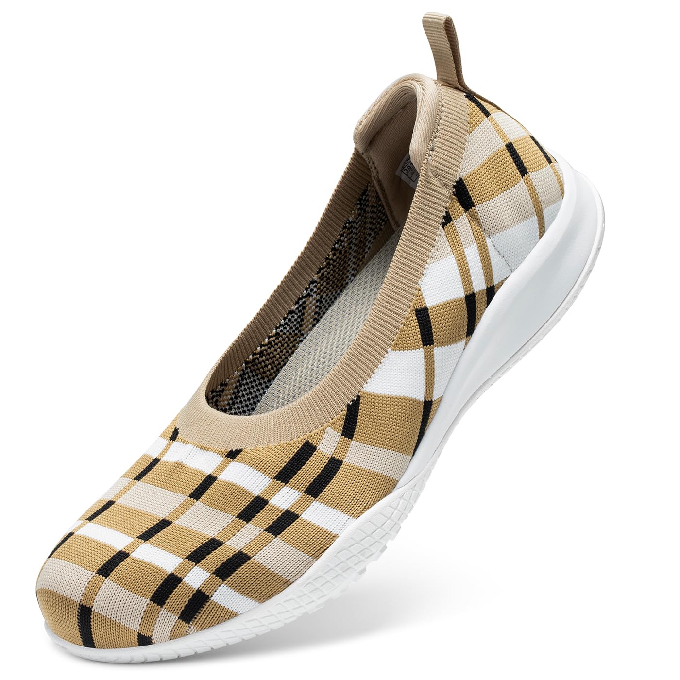 Lightweight Women's Slip-On Trainers -  Yellow, Size 6 UK-image-c7c50348-0732-46fc-af28-8671cae396bc-78264