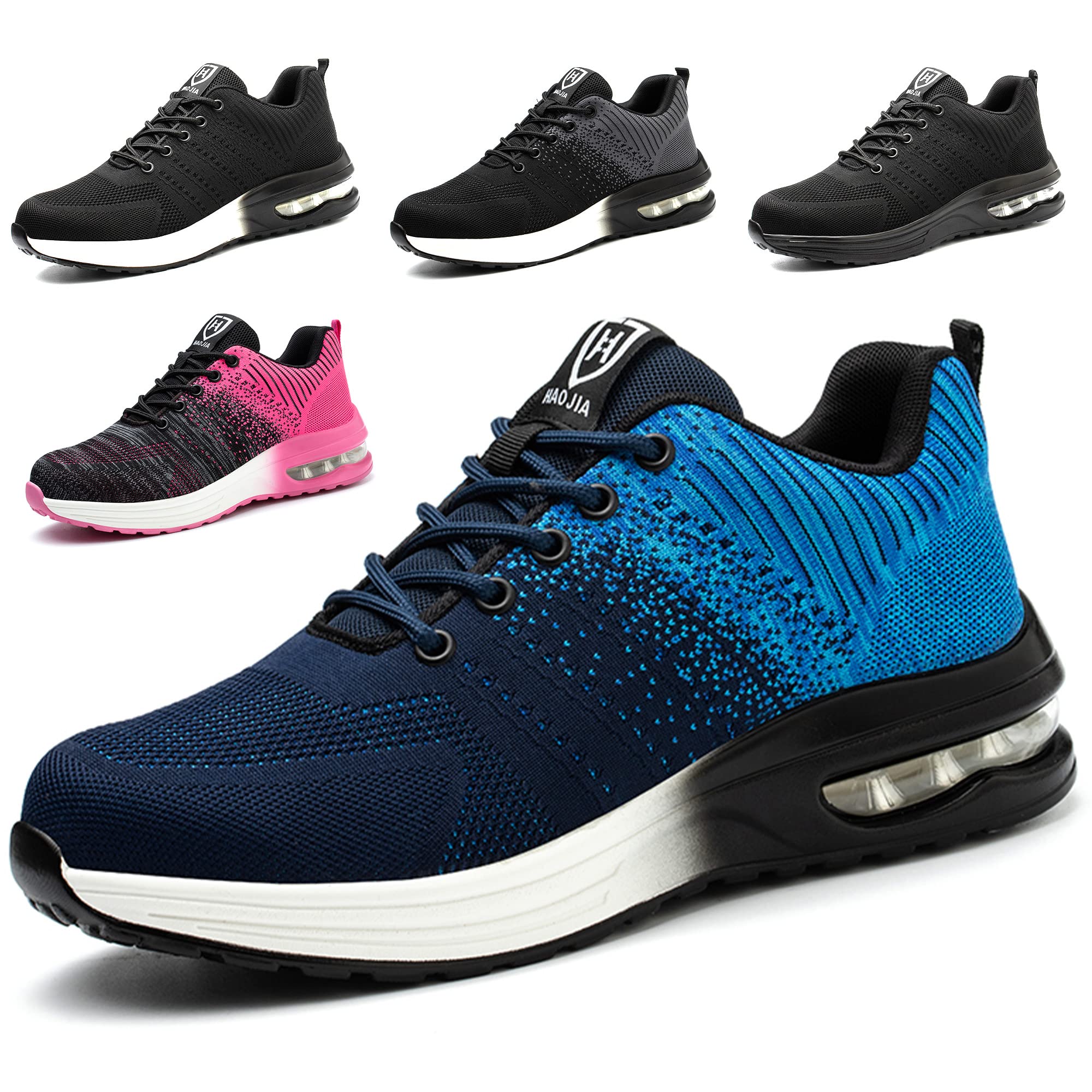 Steel Toe Work Trainers - A Blue UK 4-image-79145ad8-d0b3-453d-a5d5-0f0be3c4d440-111415