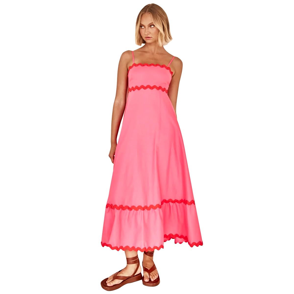 Women's Boho Summer Dress - Rose S-image-aa75c12b-a5d7-4e13-8e73-5b708296e26d-109512