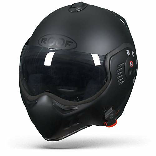 ROOF Helmet Boxer V8, Matt Black, Size S