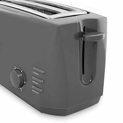 Quest 35089 Extra Wide Slice Long Slot Toaster Variable