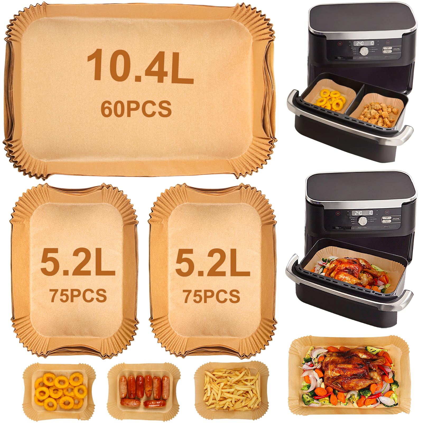 210pcs Air Fryer Liners for Ninja Foodi & Instant Versazone - Disposable, Non-Stick Parchment Paper-image-88086247-0ff7-4bce-ac6f-bbb5367e0e57-54223