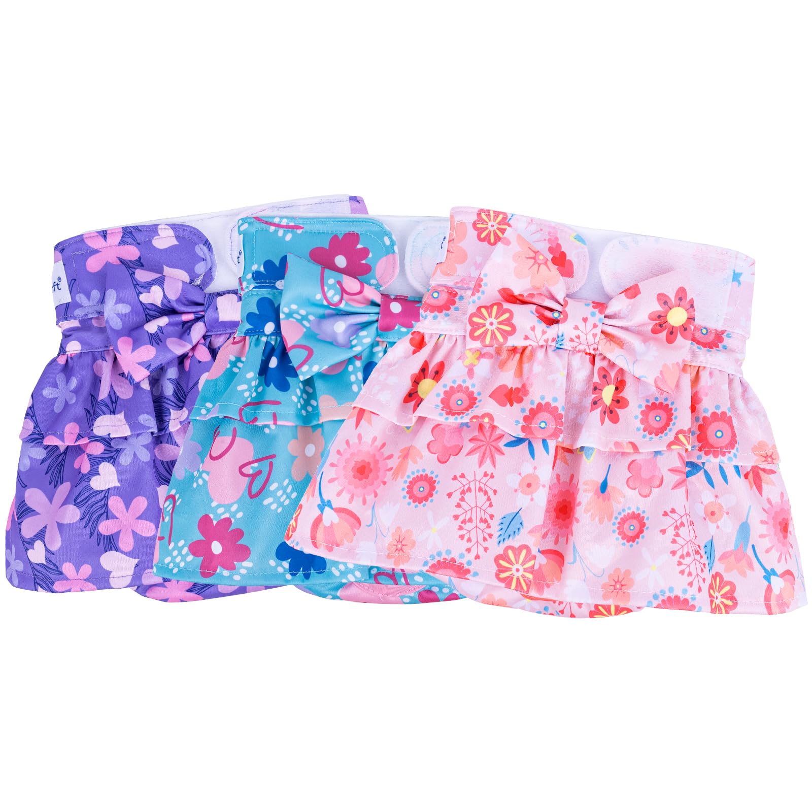 Female Dog Nappies Washable 3 Pack - Floral XL-image-699448ff-1729-479c-8eec-f5696ae8a961-110489