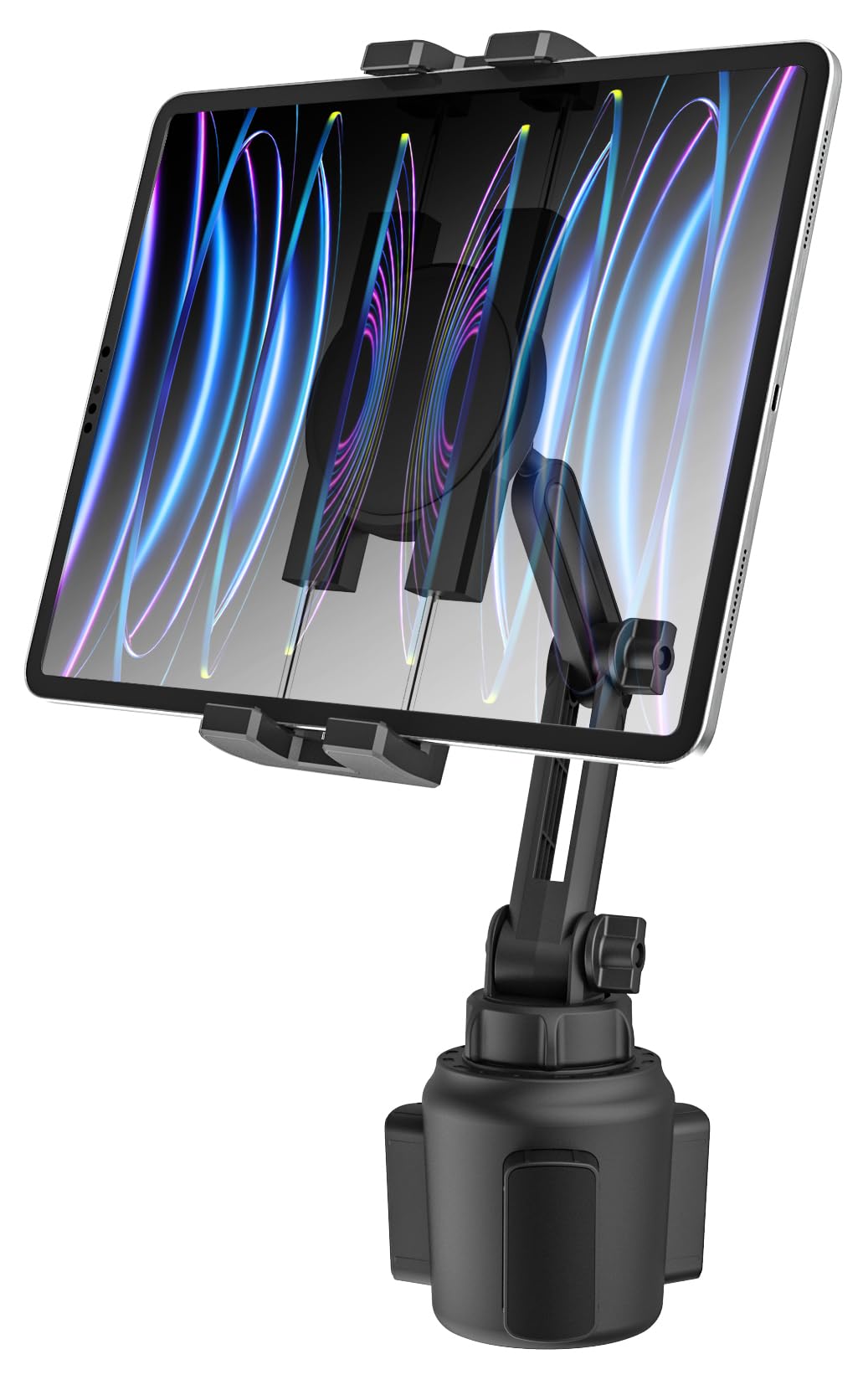 Car Cup Holder Tablet Mount - Black PP081-126-CHH-image-541b5434-3728-45b4-bbd2-c34dc80c7ea5-104414