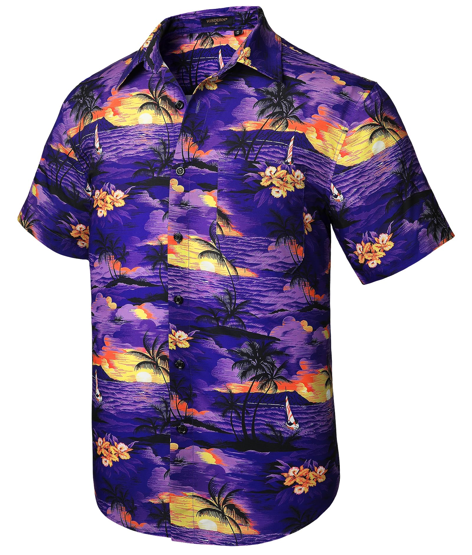 Men's Hawaiian Shirt Casual - Purple S-image-c4766c1a-1c61-4868-9a64-2c8c9feb52d9-103928
