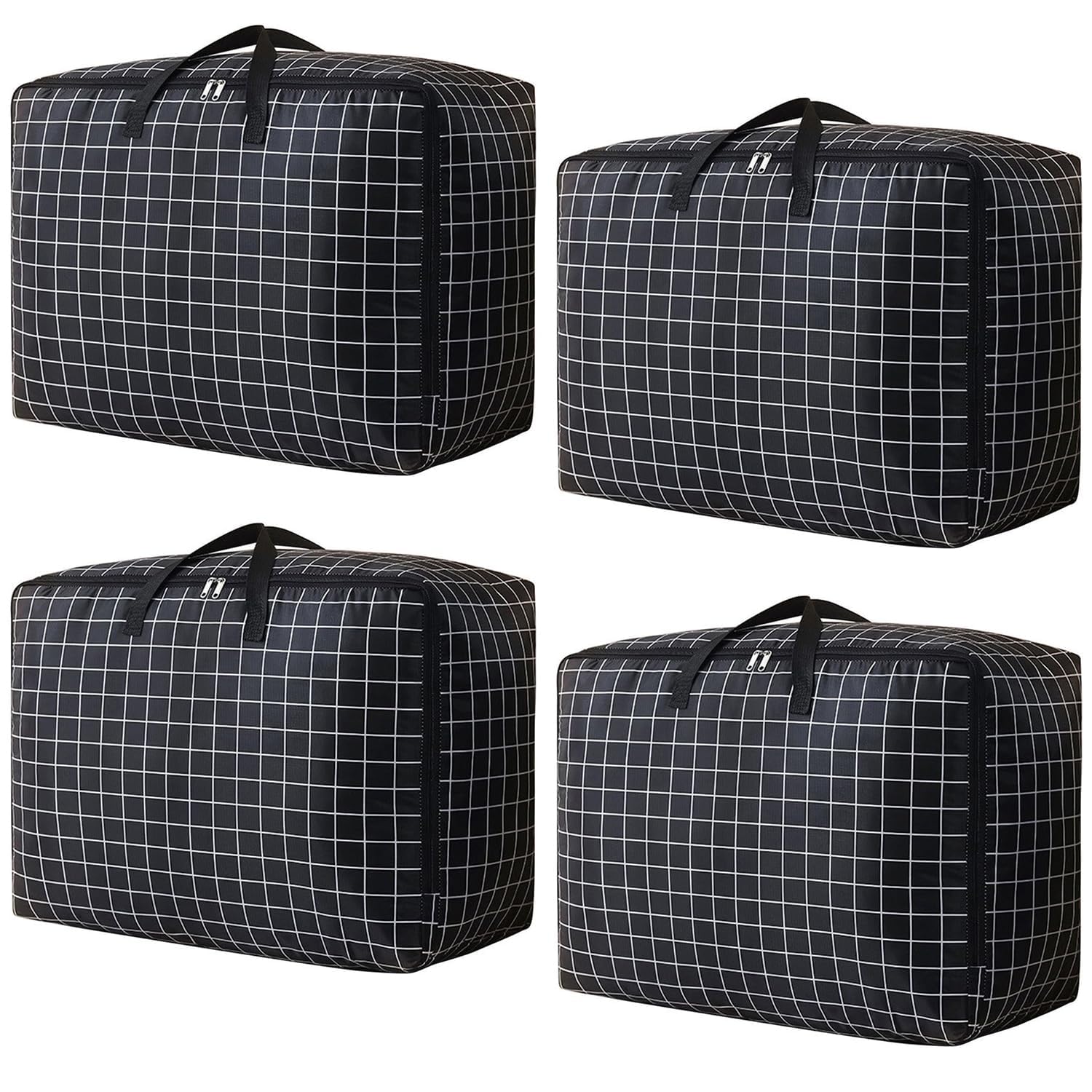 105L Extra Large Storage Bags with Zips - Heavy Duty Reusable for Bedding & Clothes-image-a4437089-225c-4f07-bdf8-01fa3fe3f722-55821