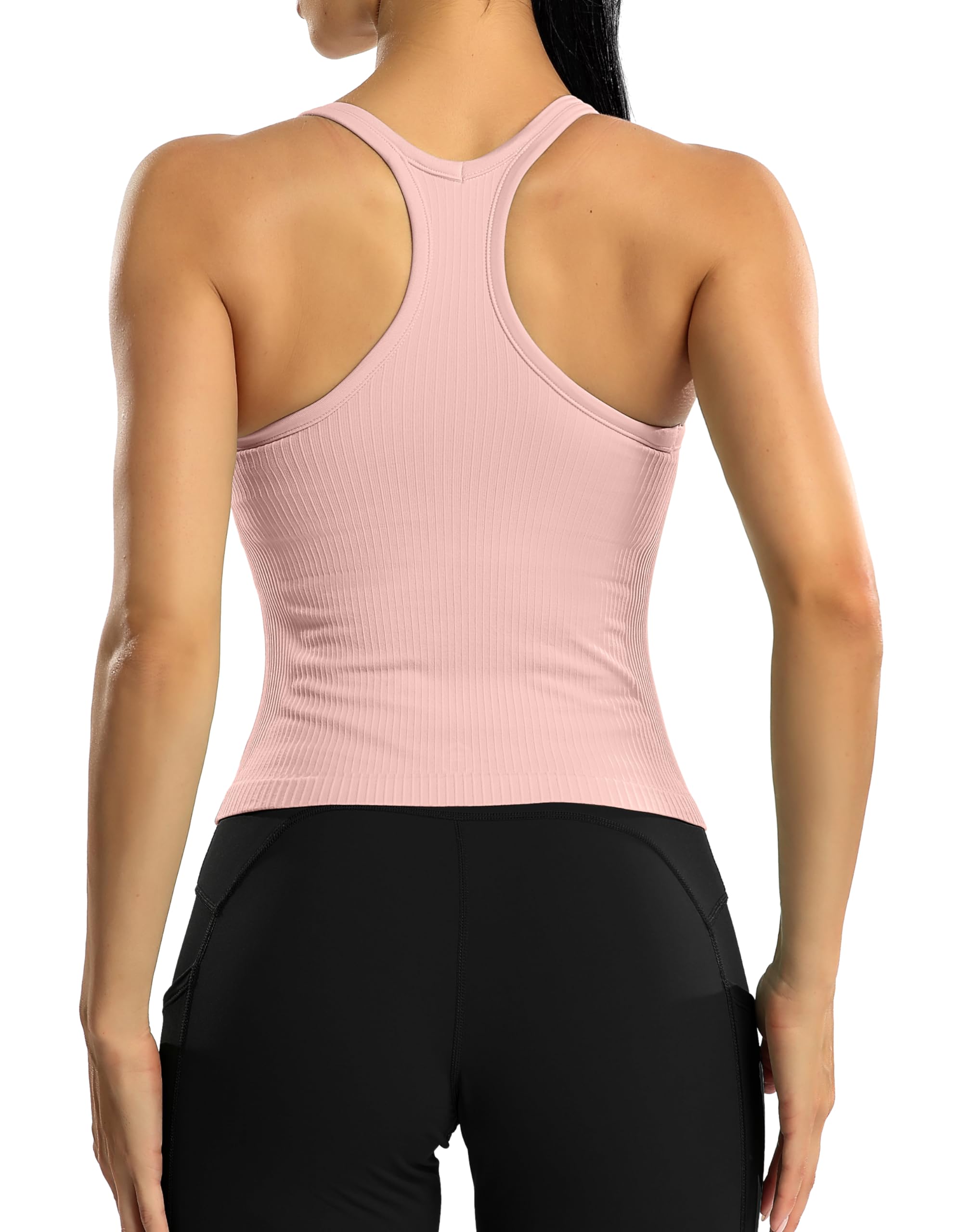 ATTRACO Women's Racerback Workout Tank Top with Built-In Bra - Ideal for Yoga, Gym, Running-image-97e4241d-c4a4-4de3-8b0e-c688934809ae-55499