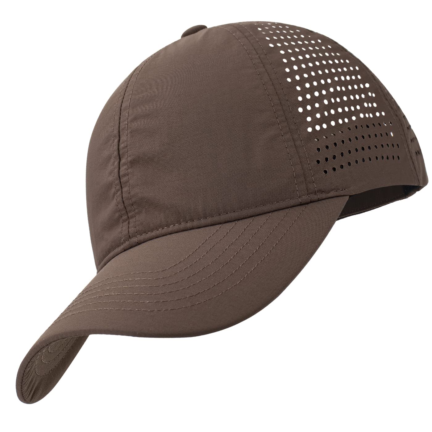 Gisdanchz Quick-Dry Mesh Cap for Men & Women - Brown Outdoor Sports Hat for Hiking, Cycling, Golf, Running-image-49d87cfd-4887-4731-b35a-58e5bbb6ace5-54851