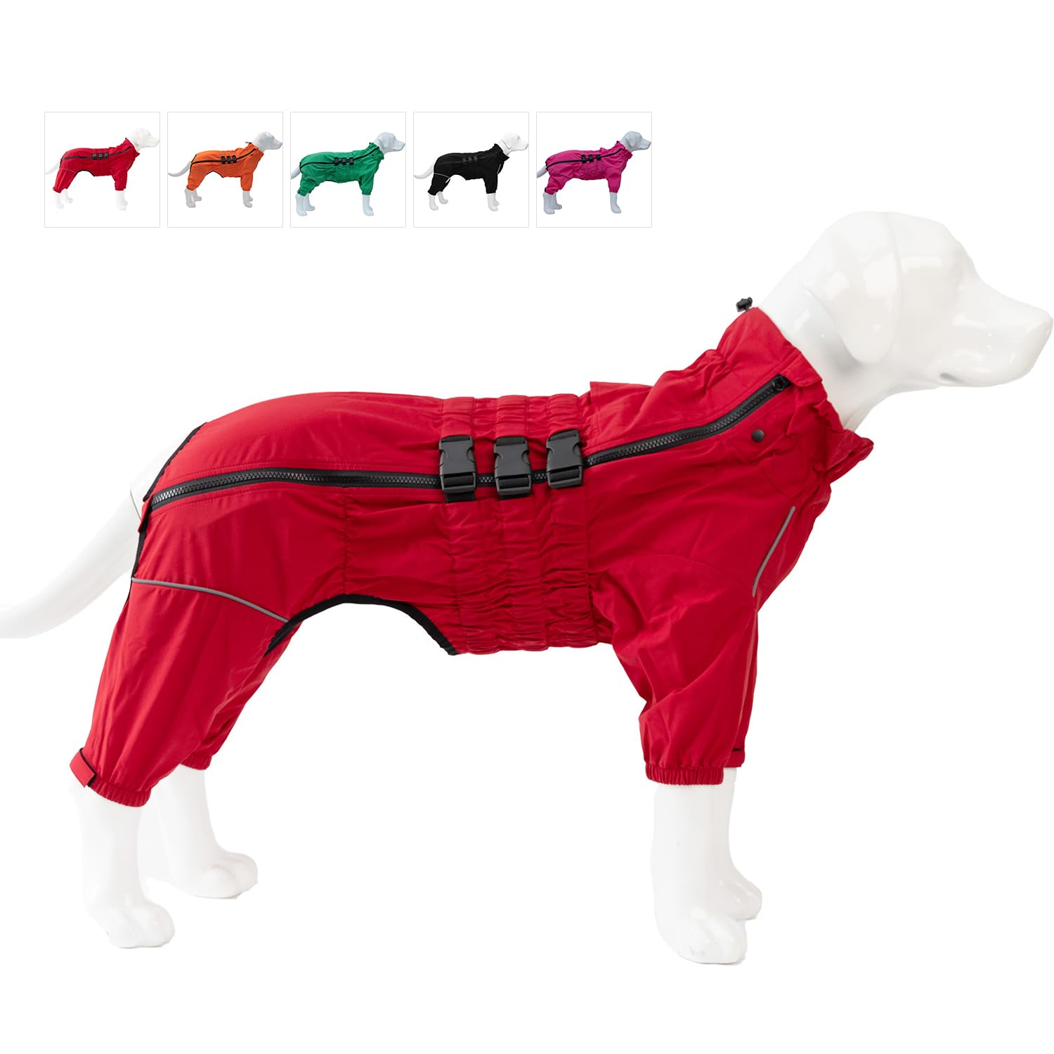 Waterproof Dog Jacket - Red S-image-9bad129c-2c10-4d0e-b32f-9fa40922b011-102831