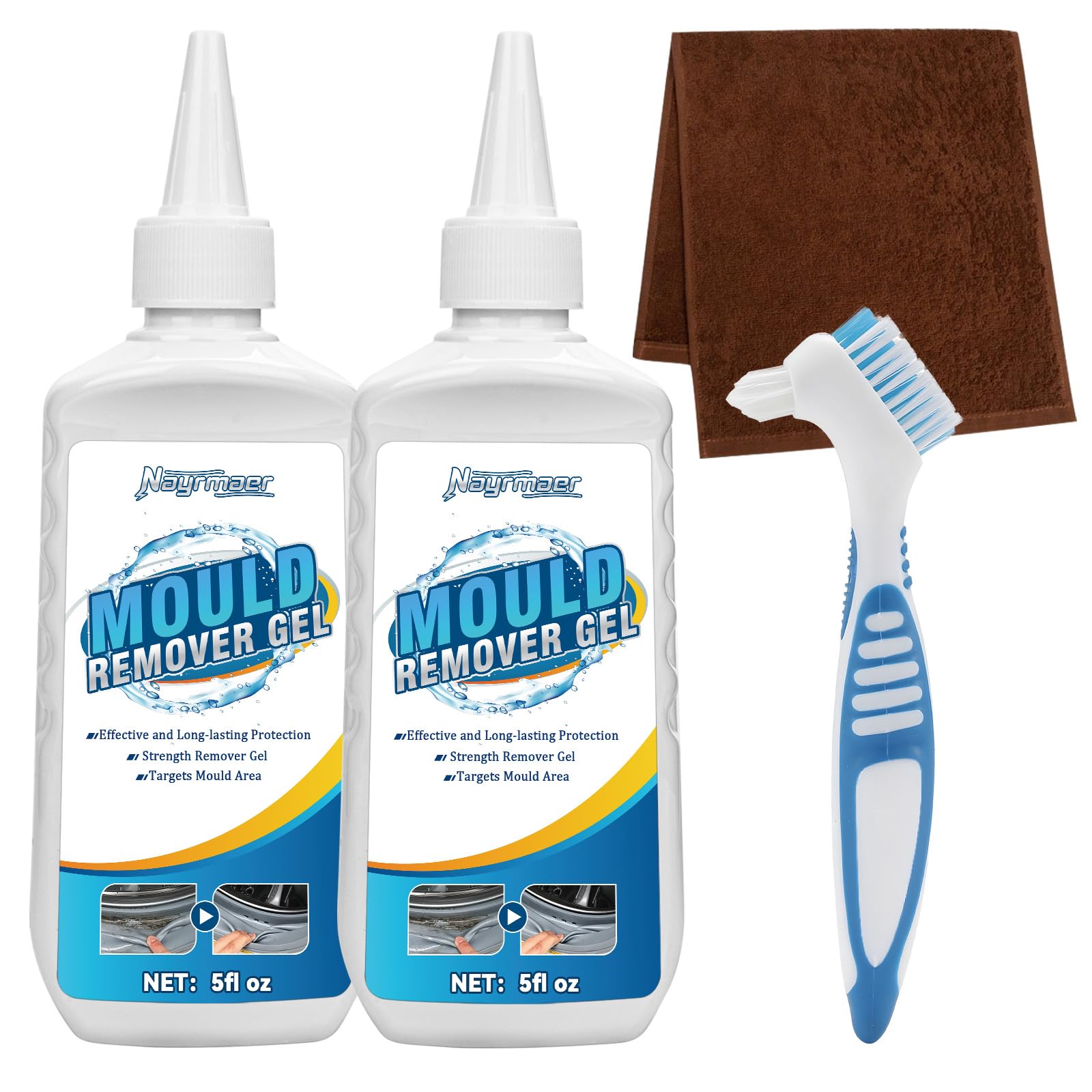 Effective Mould Remover Gel for Kitchen & Bathroom - Deep Cleaning, Long-lasting Protection, 2-Pack-image-08230473-3a40-4416-a325-df3b9789abf3-69880