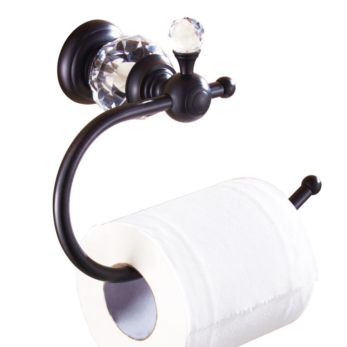 Crystal Toilet Paper Holder - Oil-Rubbed Bronze-image-870a3f31-6847-4daf-8147-3f0600f671f9-87429