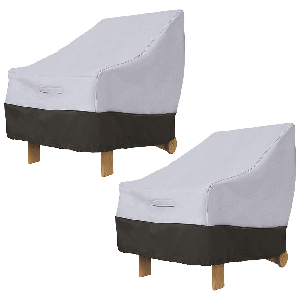 Patio Chair Covers 2PCS - Grey 96.5x89x79cm-image-92fcac8d-593b-4e50-8dbf-afc4966a7414-87218