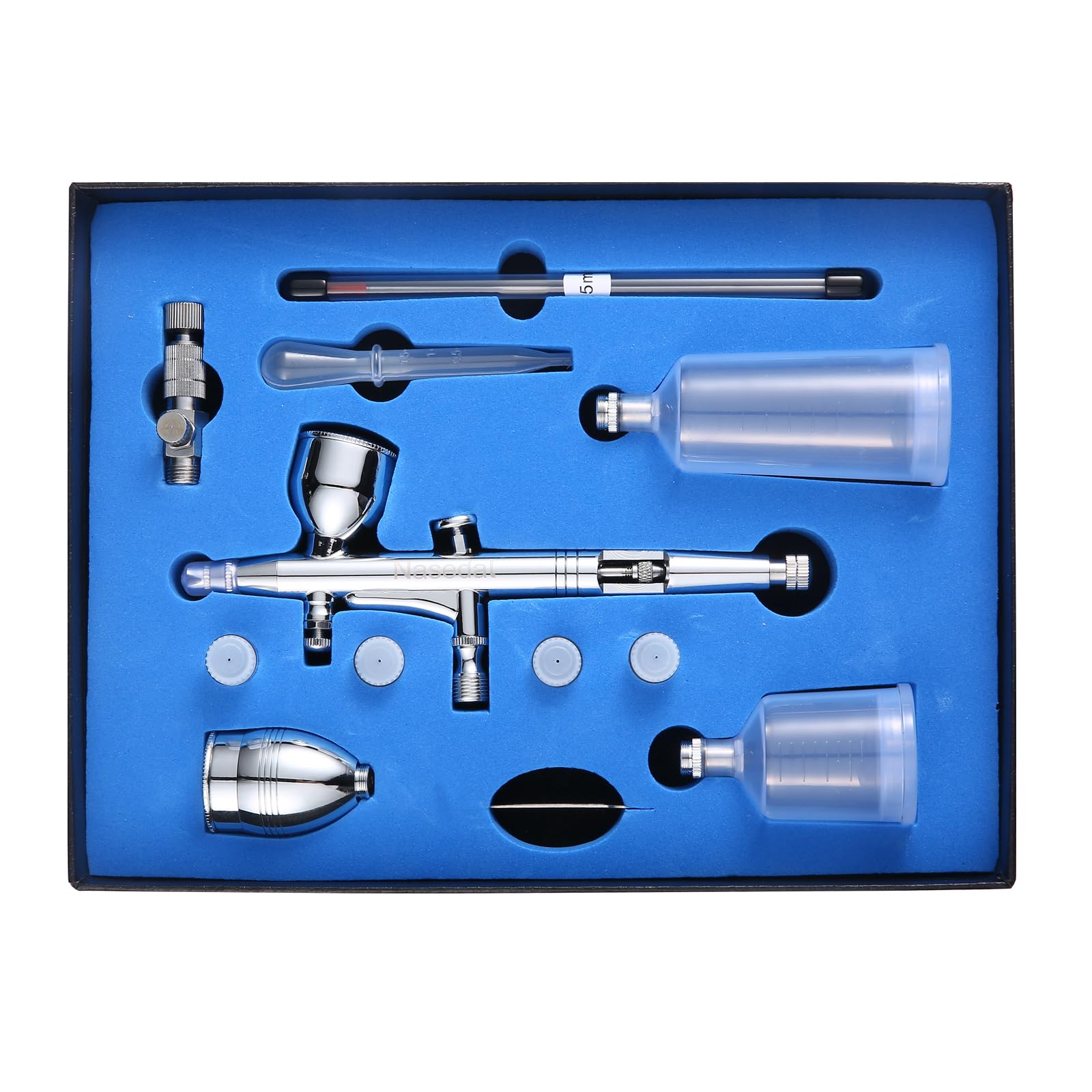 Dual-Action Airbrush Kit - Silver-image-96d502c6-760c-4091-a47e-1197e3f394aa-84033