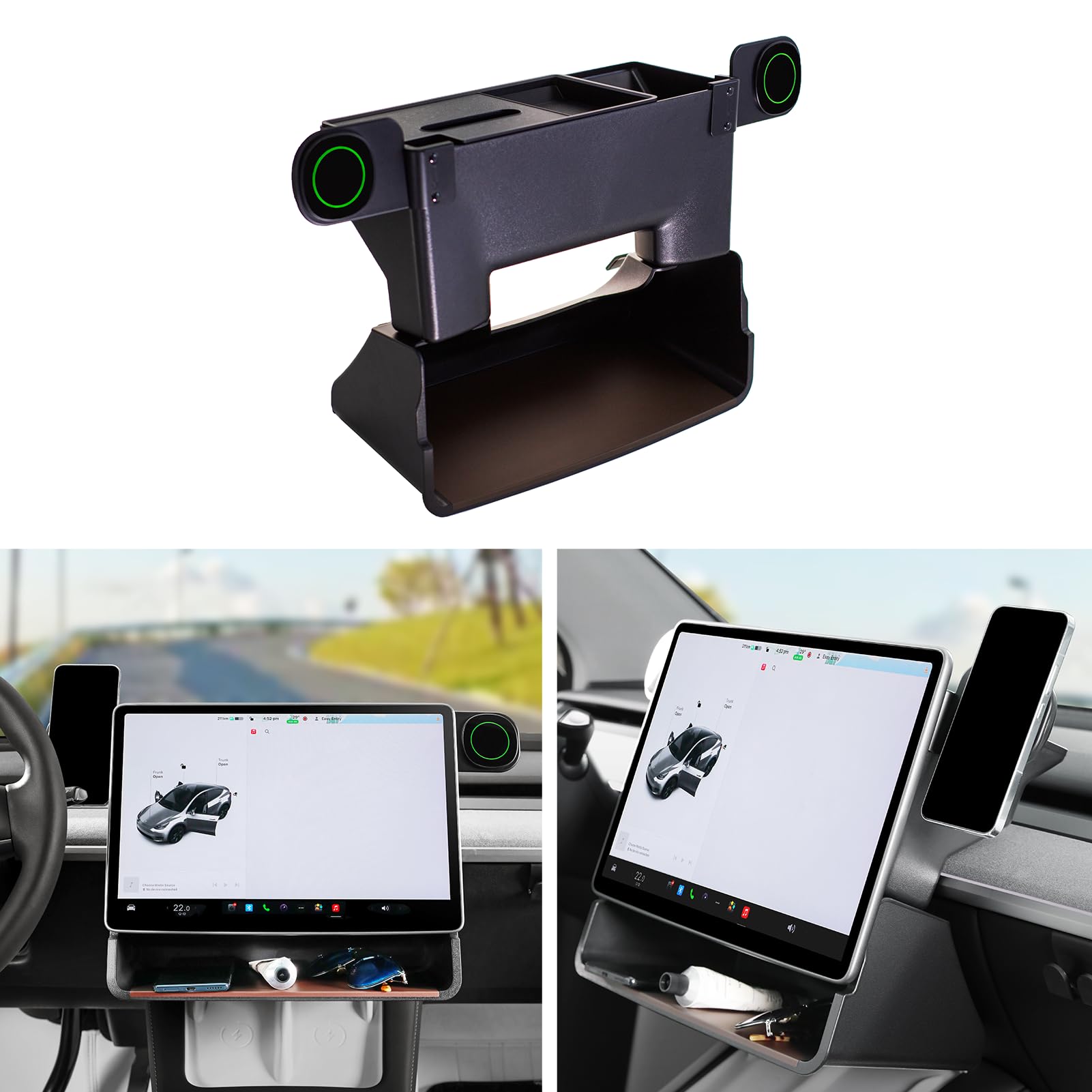 Tesla Model Y/3 Storage Box Console Organiser - Black-image-93943c6b-67e6-4cc7-8a32-bdde9e4aeedd-120899