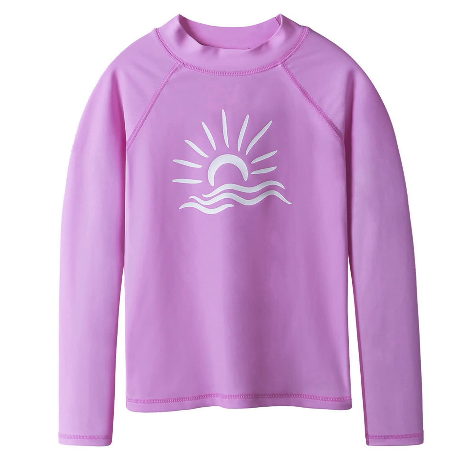 Kids Long Sleeve Swimsuit UPF 50+ - Light Purple 8-9 Years-image-edcb7ef7-a82c-4613-8fb1-58e499321c87-111087