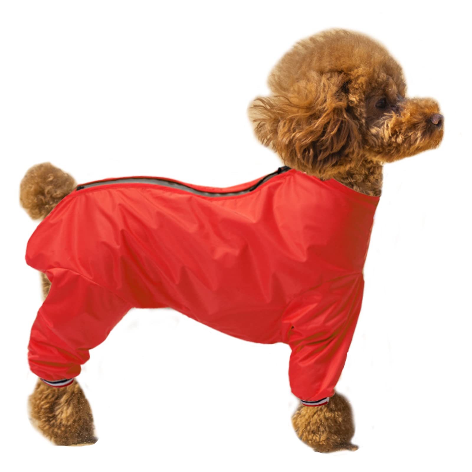 Dog Waterproof Raincoat with Legs - Red XXXL-image-f6e2bf71-7fbe-4939-9268-30fc61e8b747-107336