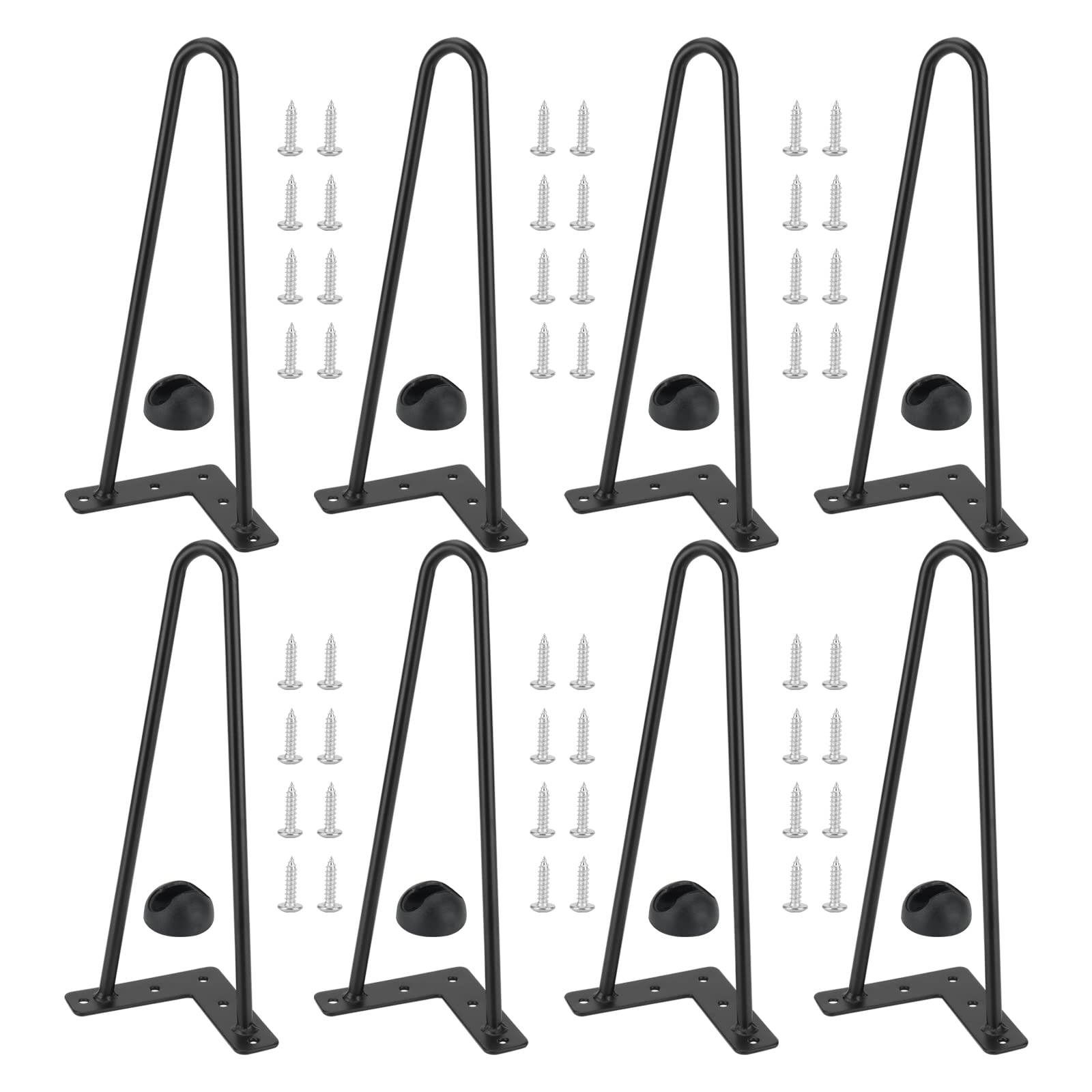 Hairpin Table Legs Set of 8 with Screws - Black 30cm-image-772c5b8e-6786-4eaf-8bc3-45e1f4580d37-96779