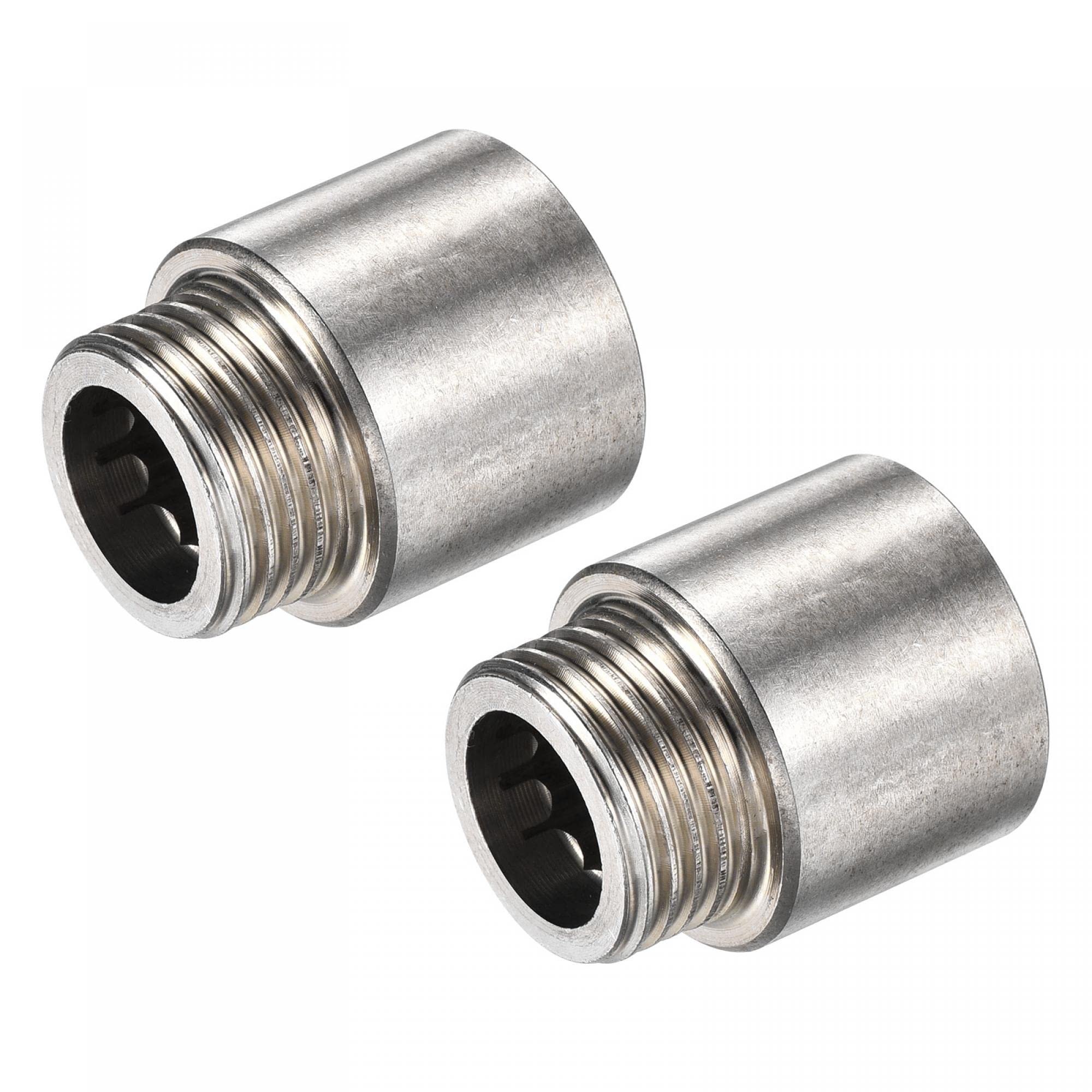 sourcing map Stainless Steel Pipe Extension 20mm G1/2 G1/2 Reducer 2-image-acda8189-deae-4cfc-9b25-2f4658c00e29-64960