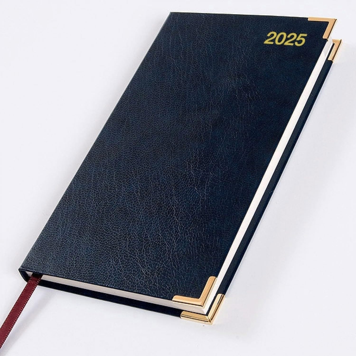2025 Pocket Diary - Blue Leathertex Cover, Week to View, Cream Pages, 13-Month Planner-image-ed143188-ba23-490a-beed-a92c963195b8-65365