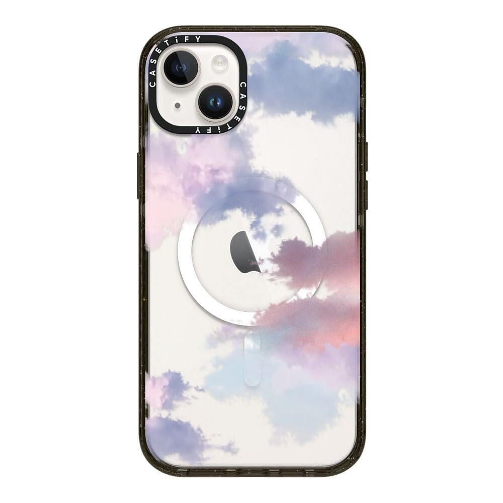 iPhone 14 Plus Impact Case MagSafe - Clouds Glossy Black-image-15540793-7470-4901-b71d-b5cdd6fcb62a-110474