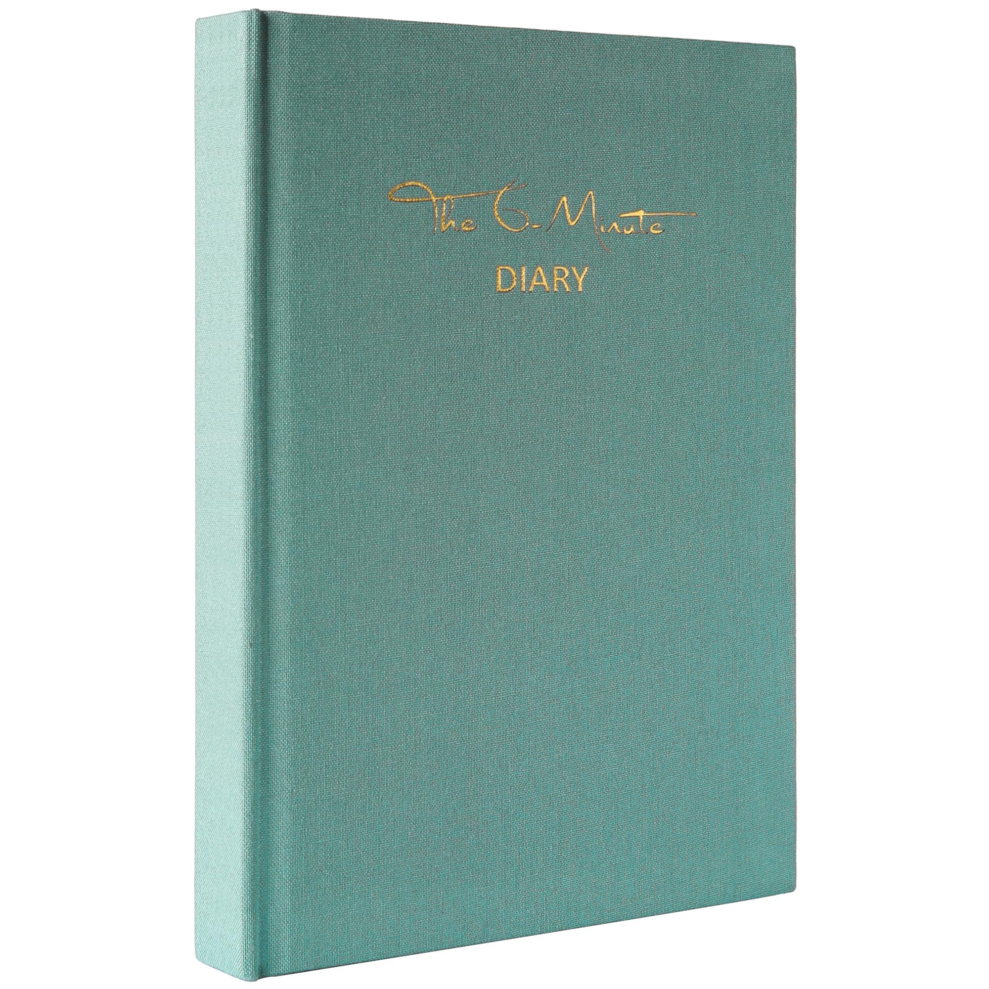 A5 Self Care Journal 80-Day Diary - Green 14.5x21cm-image-50fe516a-857a-4aec-8c83-2311d4991c05-104136