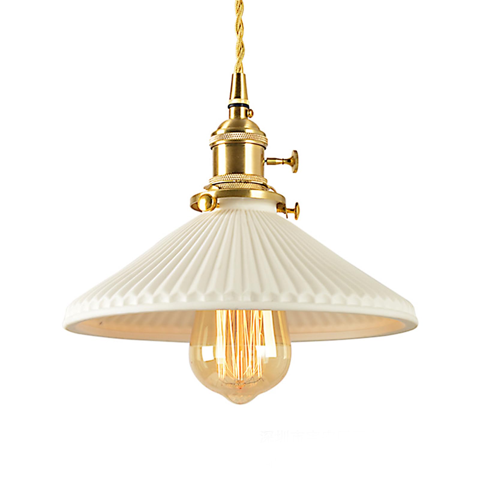 Wall Light with Ceramic Shade - White Brass-image-5e9617ce-2a24-4ddd-a779-07ffe3402501-90952