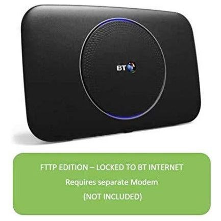 Routeur BT Home Hub 3 Noir Ouvert Jamais Utilisé Avec Câbles