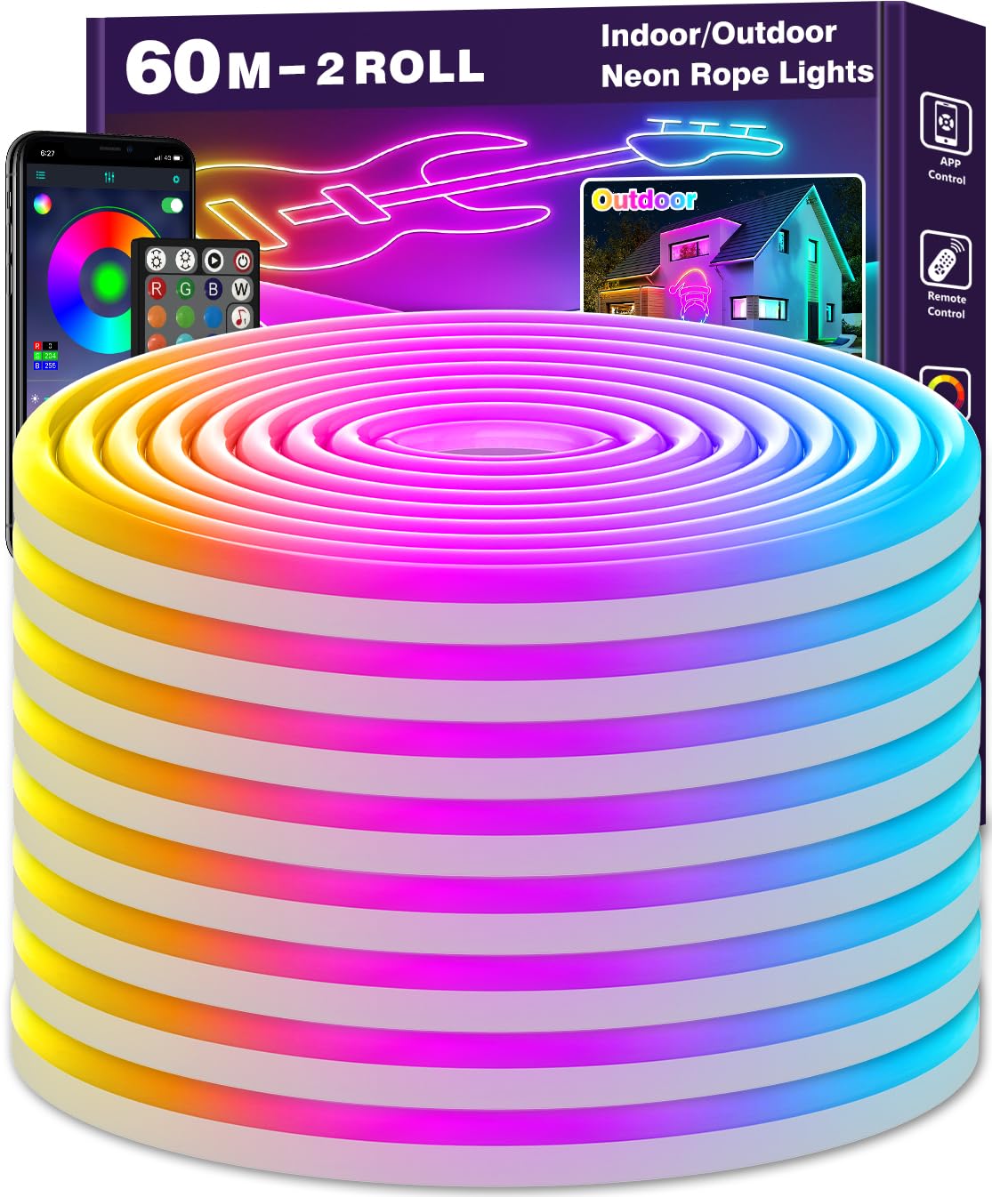 Flexible LED Neon Rope Lights - RGB 60M-image-12bc3d24-cf20-42f0-bbb3-9da208926704-106870