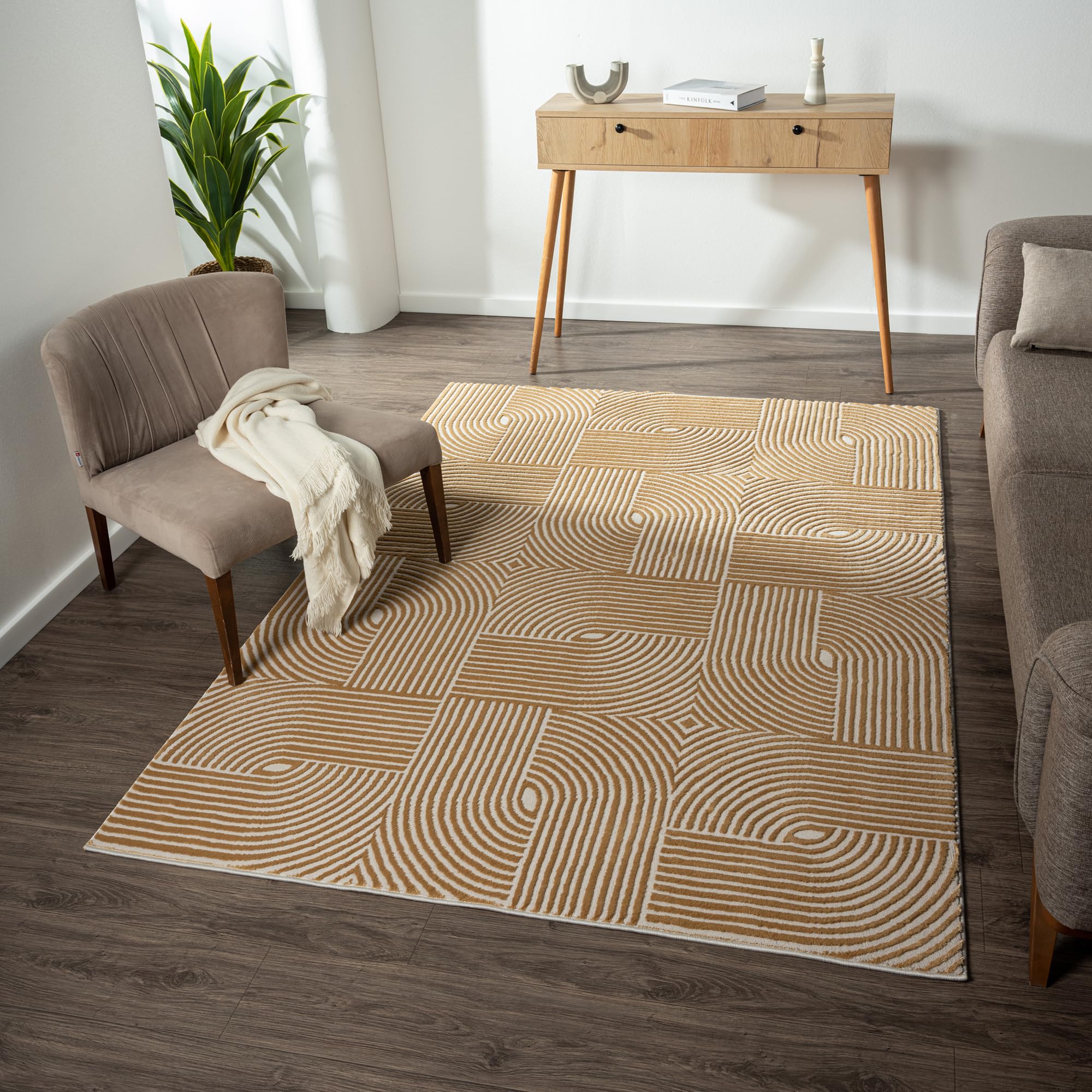 Rugs and More Misha Rug - Striped Living Room Rug with Backing 60x230)-image-8017fbed-f329-4dce-bb6d-b955c8bccfc6-55329