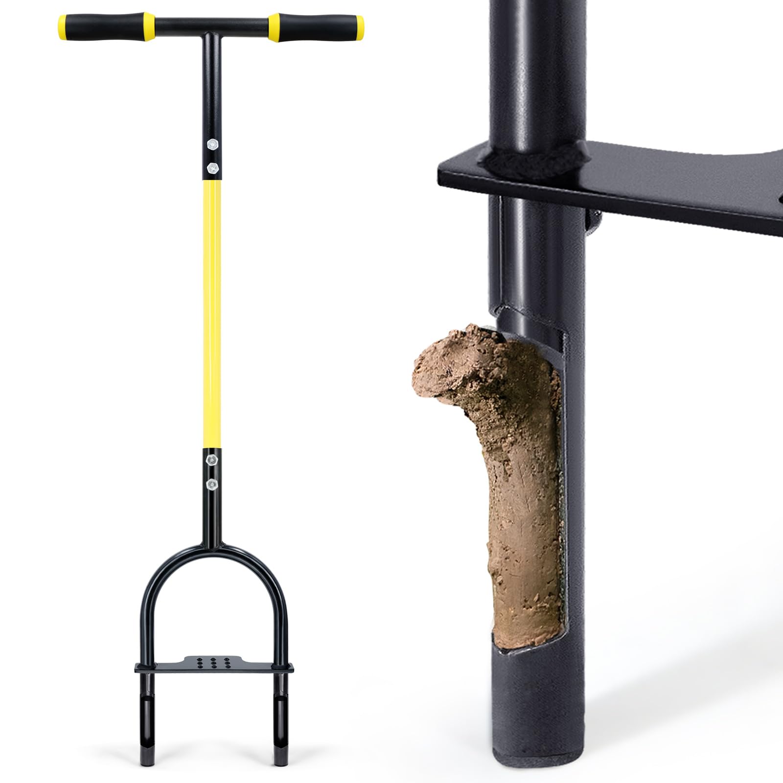 Manual Lawn Aerator Hollow Tine Tool – Black & Yellow-image-6a6e1f80-94fb-4ecd-b8cd-7cef33e78f21-117139
