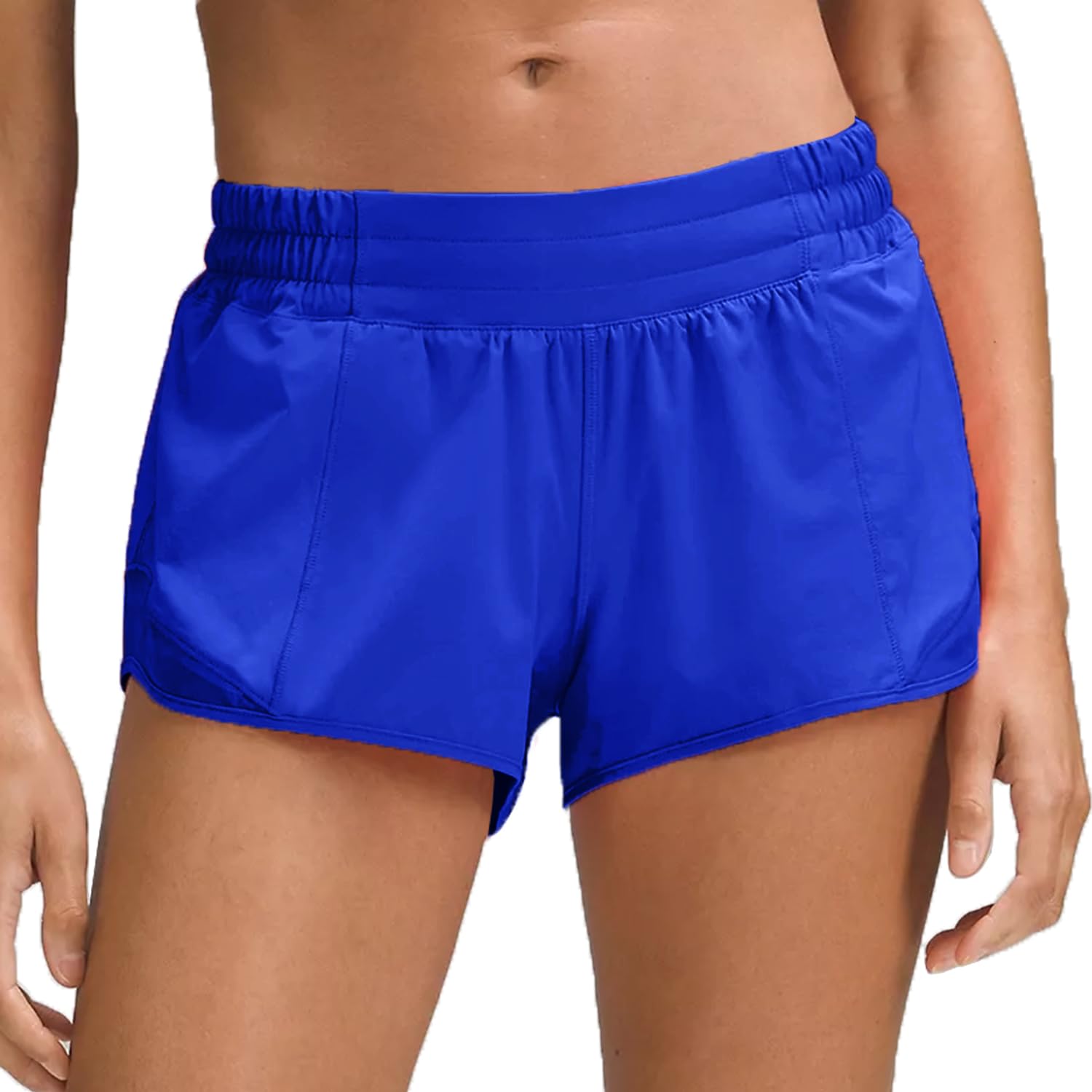 Shorts Deportivos 2 En 1 Mujer – Con Forro De Malla, Secado Rápido Y Bolsillos Con Cremallera Para Gym Y Running