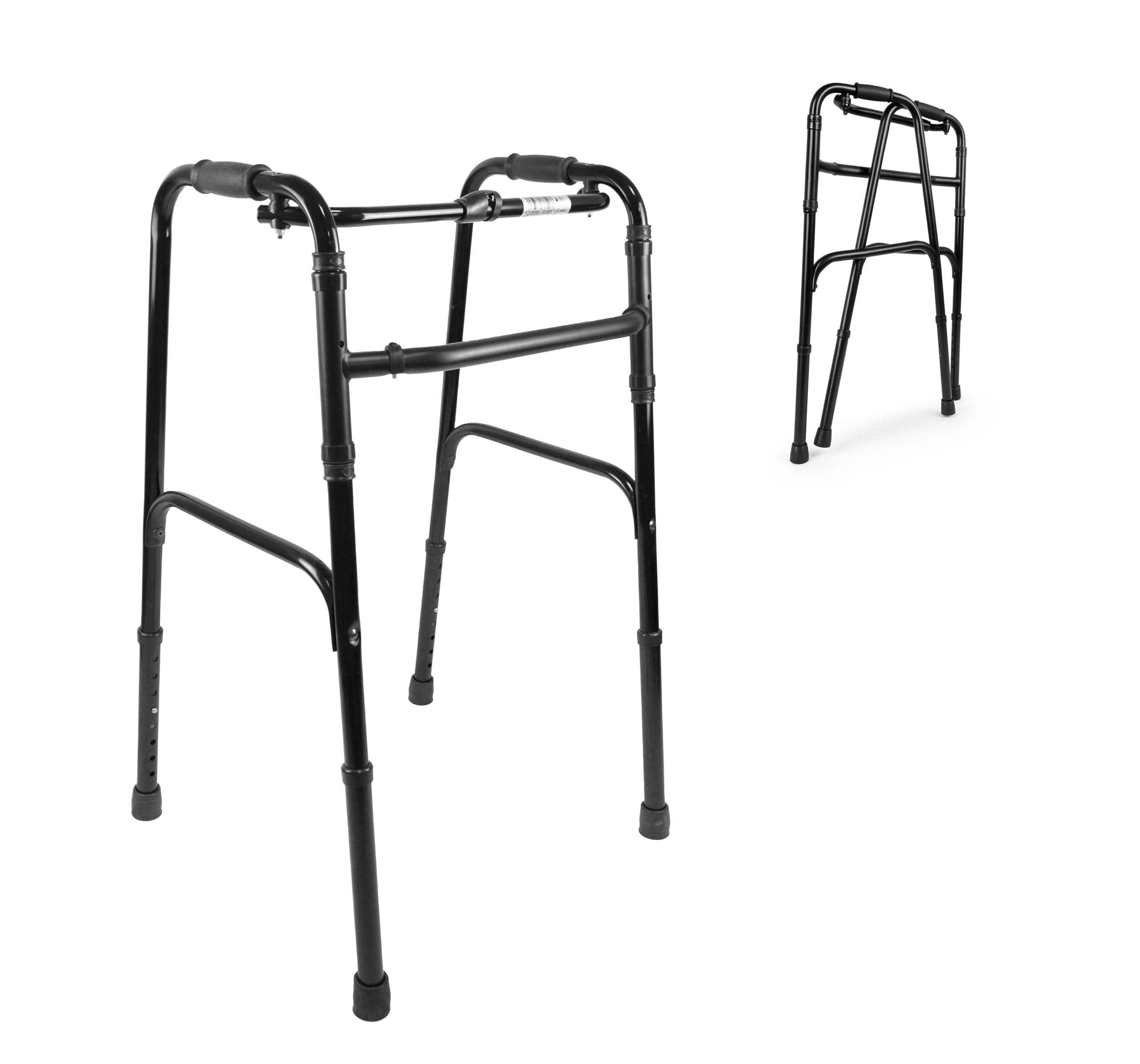 Folding Walking Frame Lightweight - Black 79x54x9 cm-image-58f24a3b-e7a6-44b0-b798-2ba36eff9b03-95945