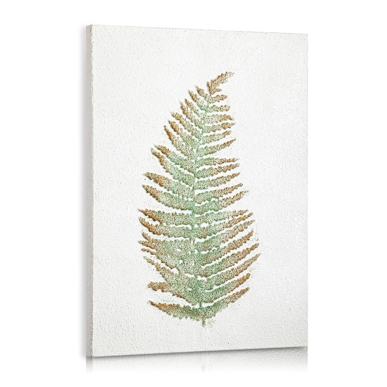 Oairse Wall Art Décor Nature Fern Plant Metal Wall Art White-image-43e660be-bd93-4789-b5be-6ca0d839ad94-58017