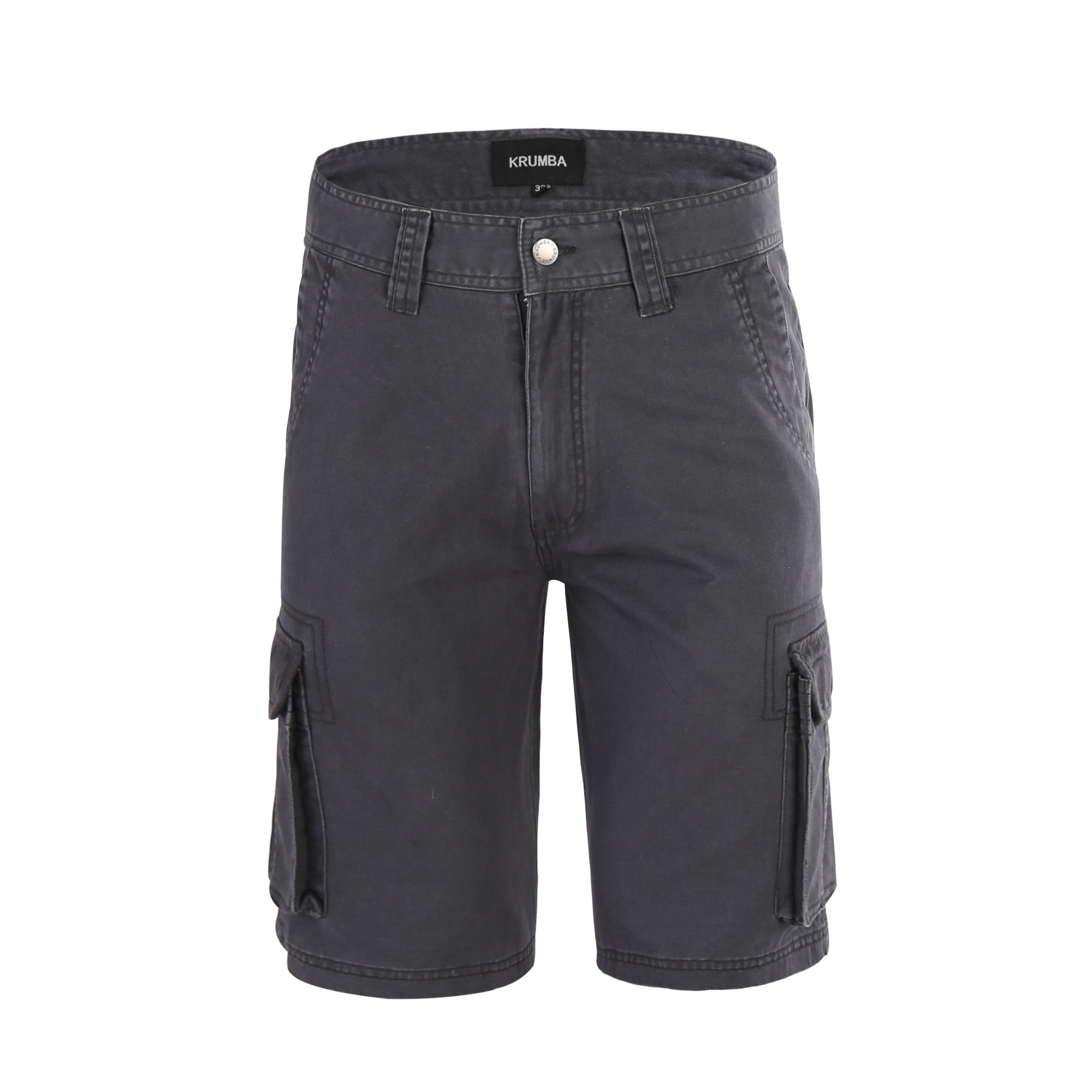 Men's Lightweight Cargo Shorts - Grey Size 40-image-f3bb72bf-0cf0-4d96-bde2-6cfaeec73ad9-82861