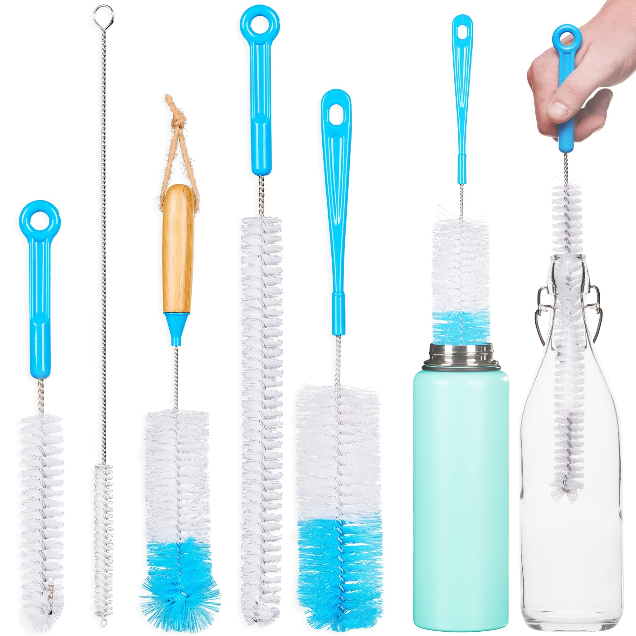 Turbo Microfiber Bottle Brush Cleaner Pack - Set of Long, Cleaning 5-image-22c28e5a-2906-4f86-a29b-2d69fa2edccb-58591
