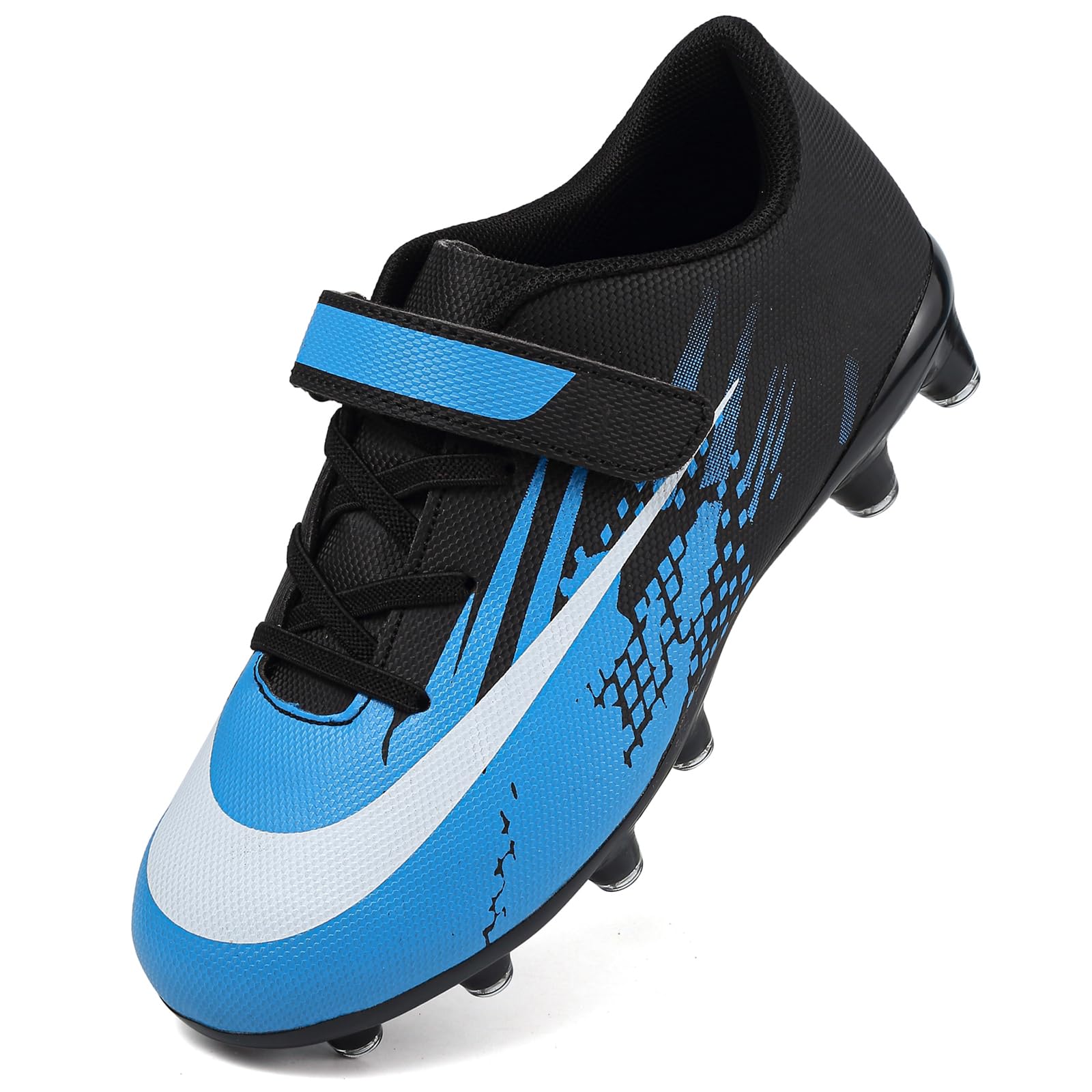 Kids' Astro Turf Football Boots - Blue 2.5UK-image-7b7d12a2-8ba1-448e-920c-ff97977da5e8-90052