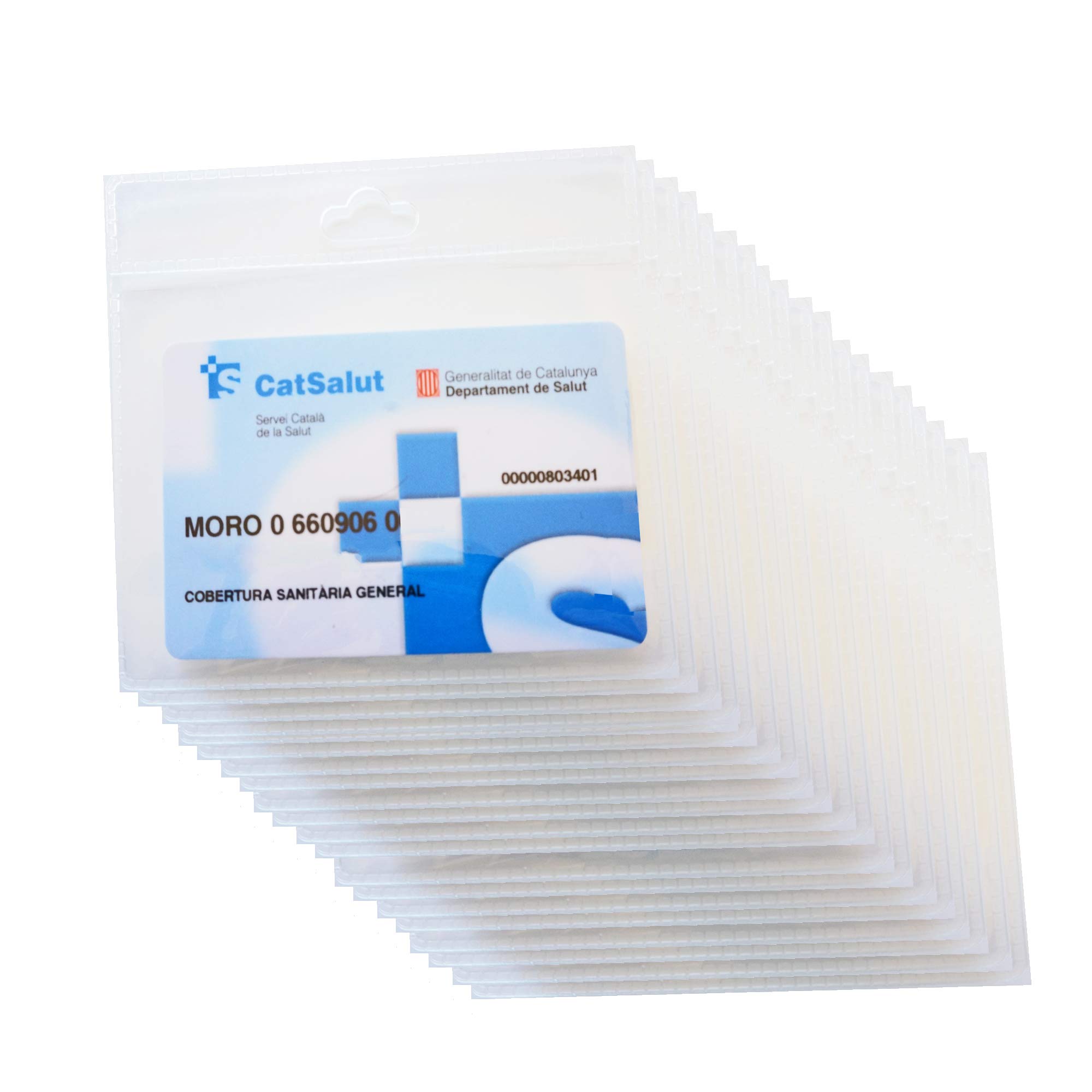 100 Clear ID Card Holders - Durable Badge Protectors Pack-image-d8e9e895-65f7-4364-b17f-ceae12ab1ccc-61094