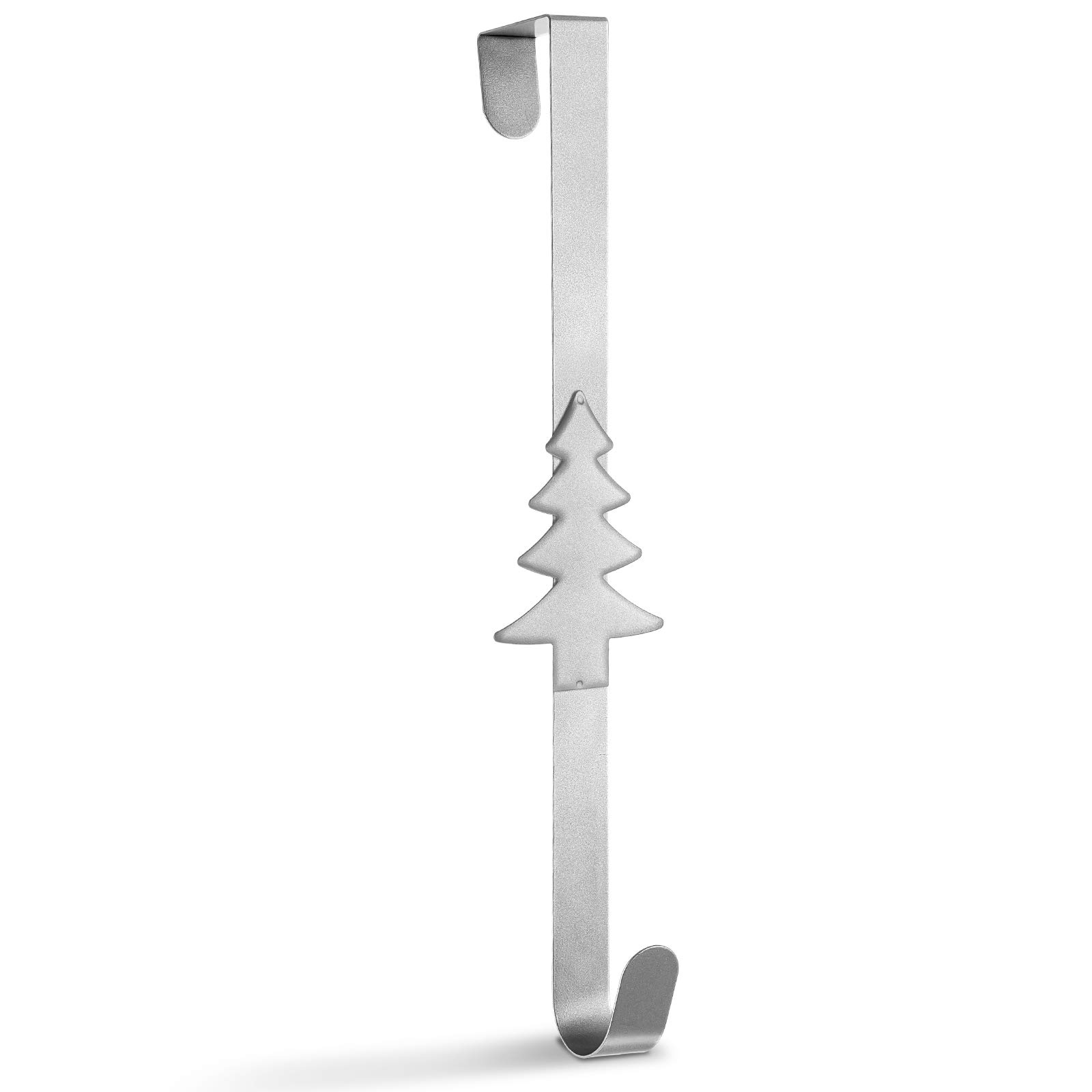 Over Door Wreath Hanger - Silver 15in-image-5a02e12e-b697-4f31-9ecb-91c2071584f2-100024