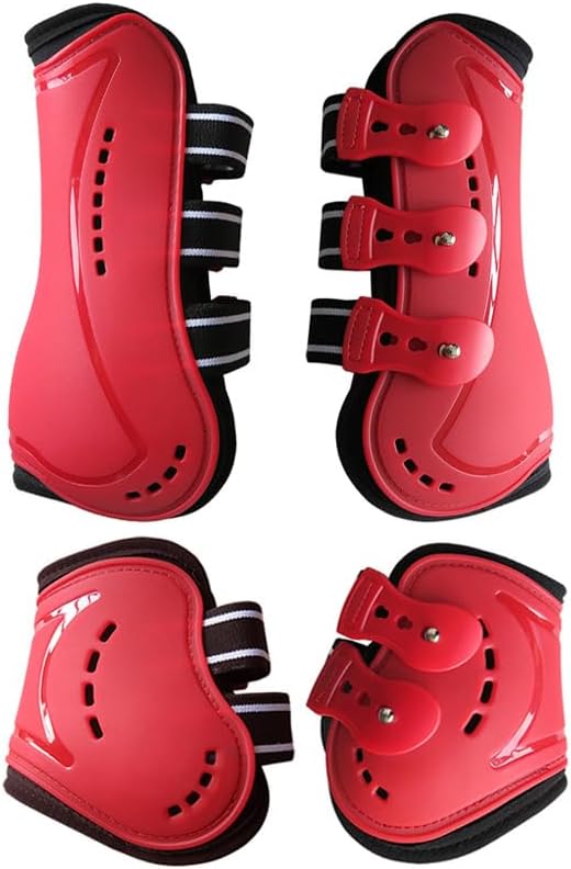 Horse Gaiters & Fetlock Set - Red L-image-f5bc5d76-9e2d-4b5a-96e5-37e56bfd0c31-110758