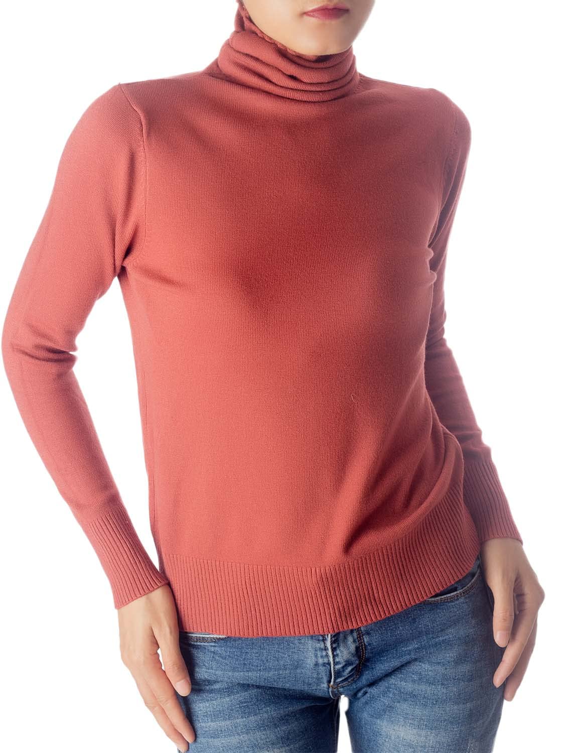 Women's Turtleneck Pullover Sweater - Rust 16-image-dbbe882b-9aa1-4d5c-93bc-00c1145e7aff-112008