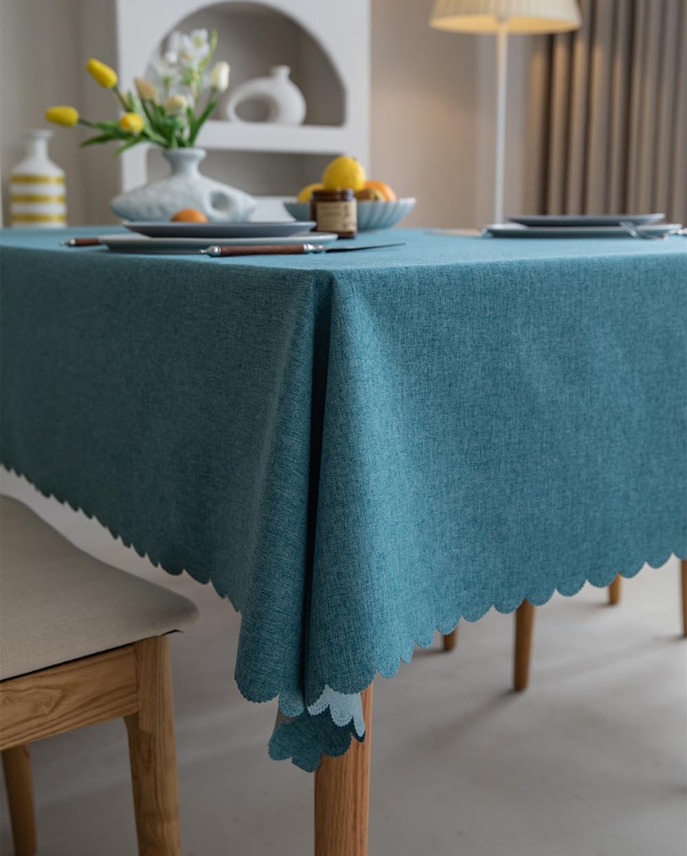 Waterproof Tablecloth - 140x220cm Blue-image-4caddb1d-0d25-4ecb-aa06-fbd6cc3bb455-89697