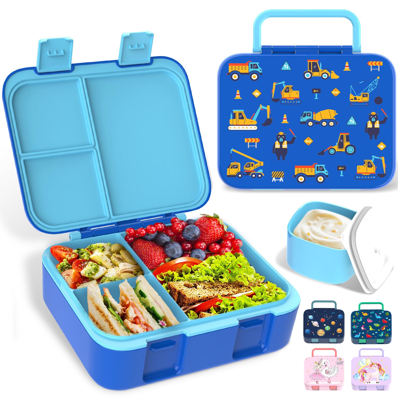 Ocean Treasures Kids Bento Lunch Box-image-4980933a-29df-4021-b960-c65e784f4a39-54924