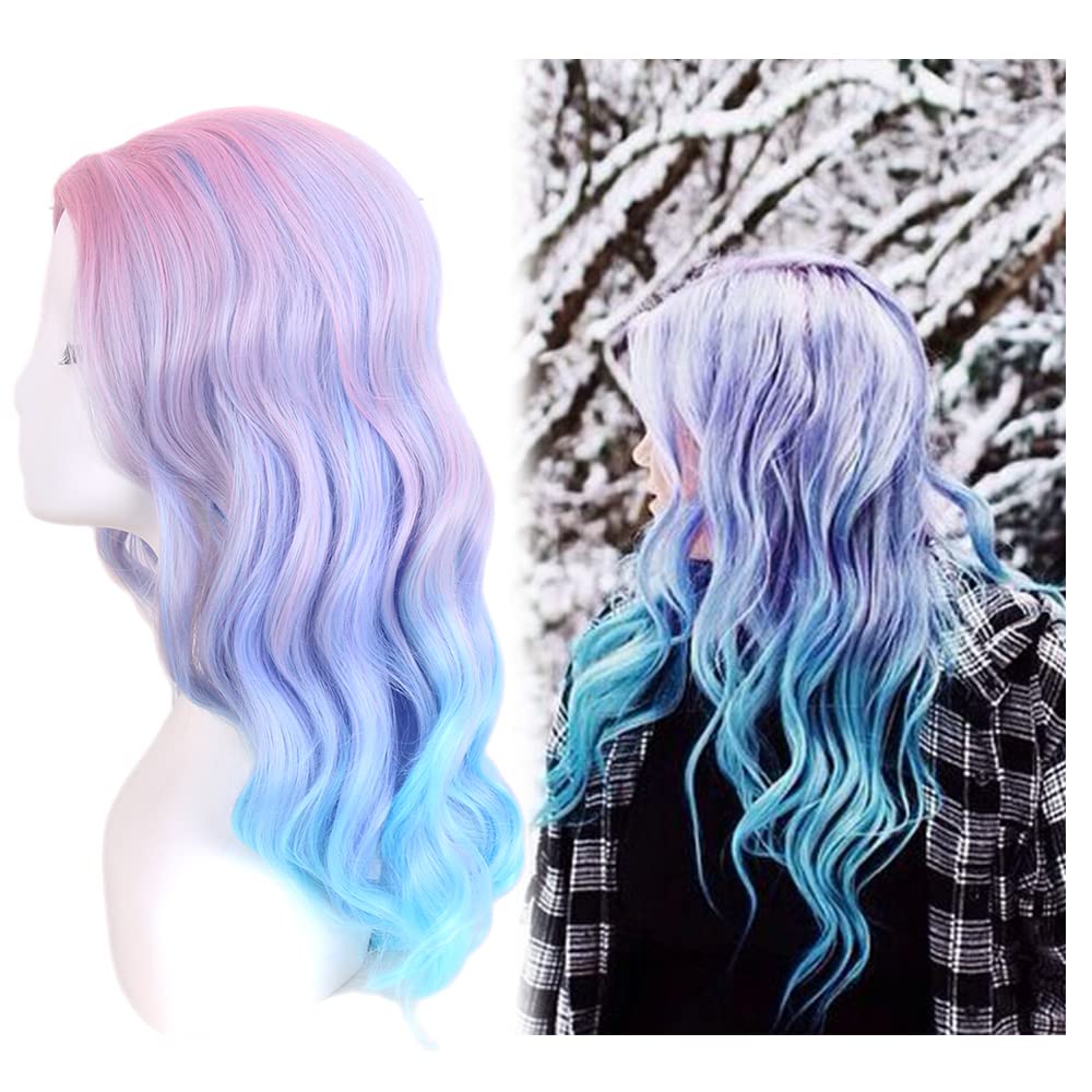 Curly Cosplay Wig Heat Resistant - Ombre Pink Blue-image-618cad6d-7f3f-4d4a-aa0b-ff764c9575af-117208