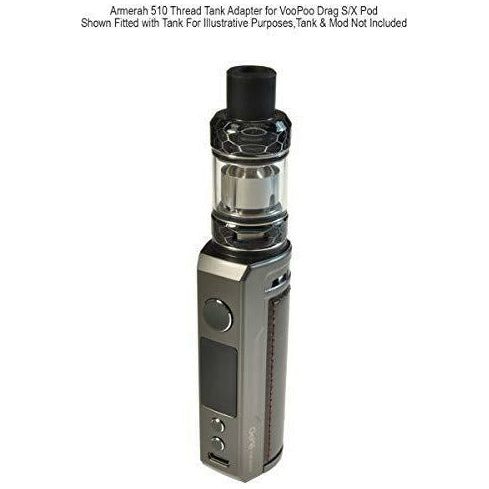 voopoo drag x 510 adapter Voopoo Adapter 510 for Drag X / Drag S Black